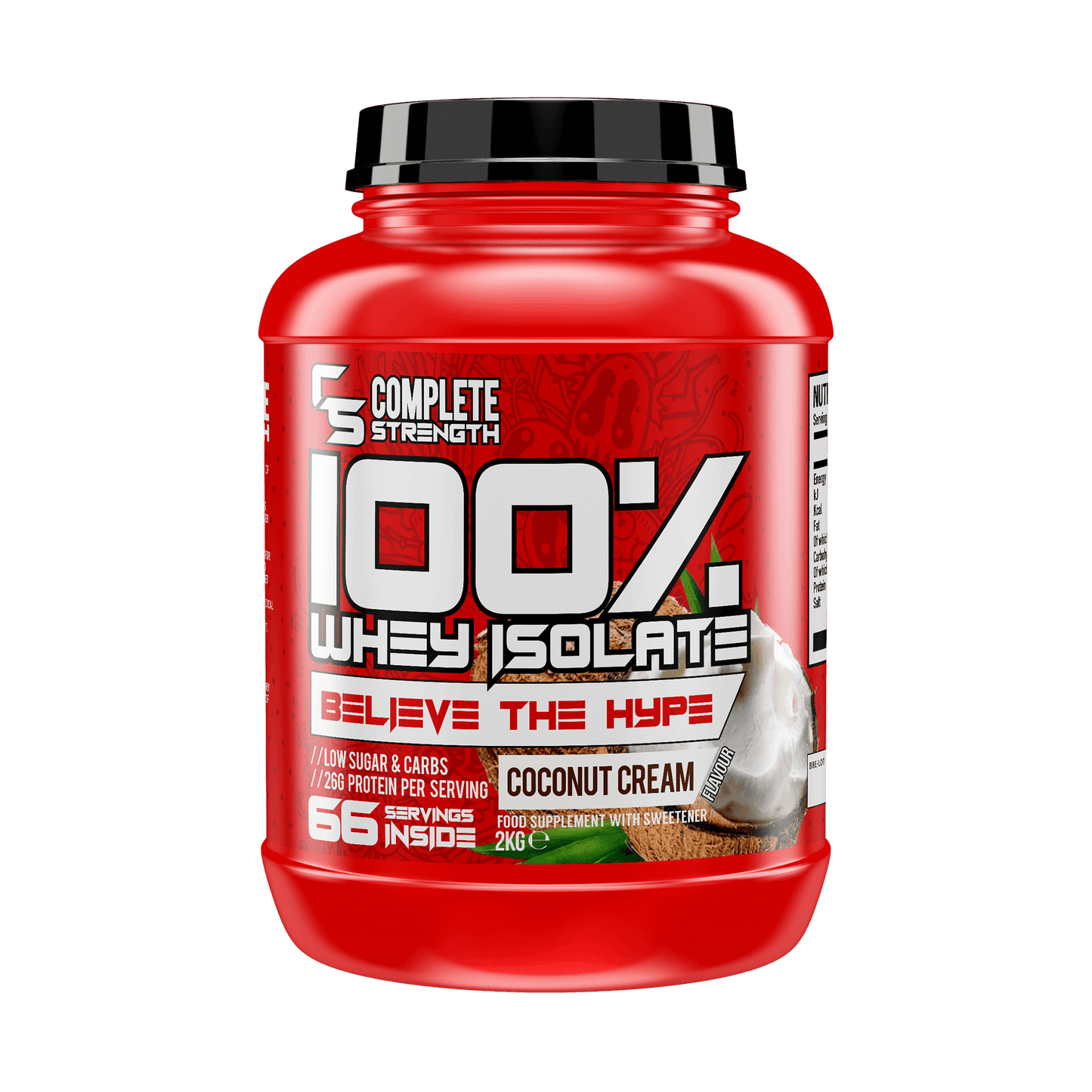 WHEY ISOLATE - 2 KG - Complete Strength